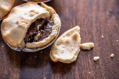 Noel börek yakın çekim