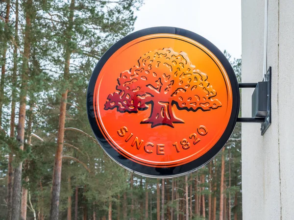 Висагинас, Литва - 12 февраля 2018 года: "Логотип Swedbank" — стоковое фото