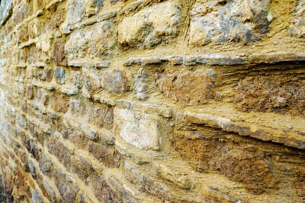 イギリスの古い石の壁の建物のテクスチャ — ストック写真