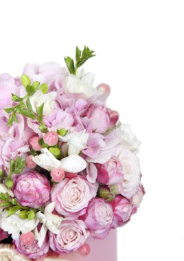 kutlama çeşitli çiçek buketi