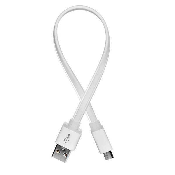 Câbles USB blancs — Photo