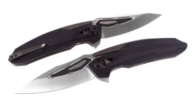 İki katlama ordu cep bıçak