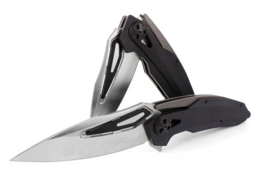 İki katlama ordu cep bıçak