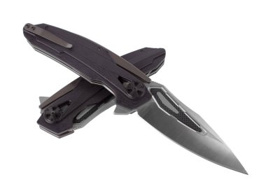 İki katlama ordu cep bıçak