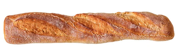 Long Baguette White Background — Stock Photo, Image