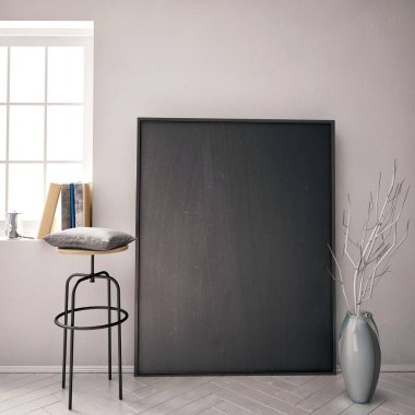 3D illüstrasyon iç hippi. çerçeve ve s ile yükleme
