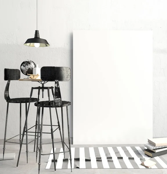 çatı bar iç, yemek alanı ve bir lamba oluşan. Yayınla