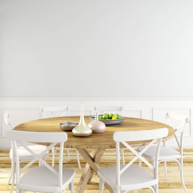 Duvar iç yemek alanı ile ilgili alay et. oturma odası modern st