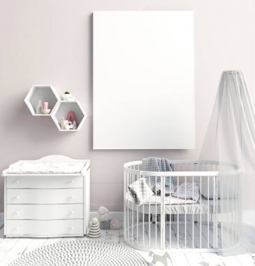 Poster çocuğun iç alay. yerde yatıyor. modern 