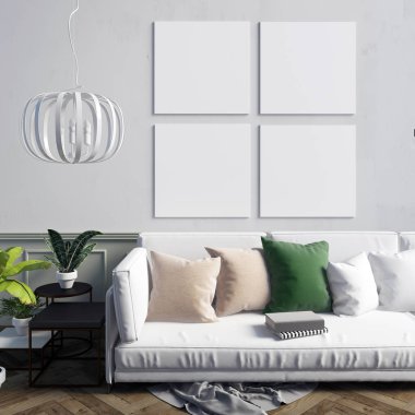 İç sehpa ve Kanepeli posterdeki alay. oturma ro