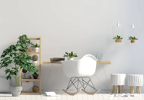 Modern kontrast iç tarzı İskandinav, bir yer için 