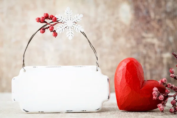 Fondo de Navidad en estilo vintage. Tarjeta de felicitación . — Foto de Stock