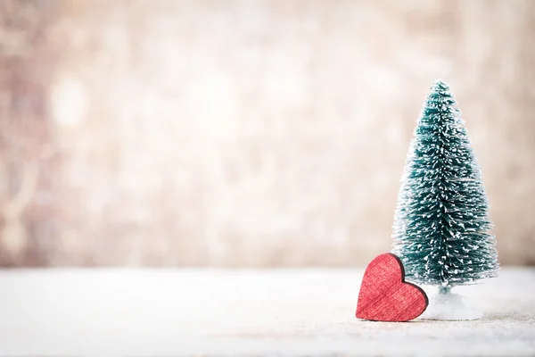 Fondo de Navidad en estilo vintage. Tarjeta de felicitación . —  Fotos de Stock