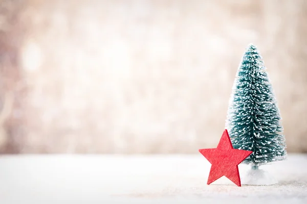 ビンテージ スタイルのクリスマスの背景。グリーティング カード. — ストック写真