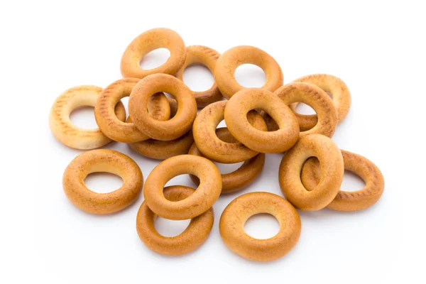 Bagels isolated on a white background. — Stock Photo, Image