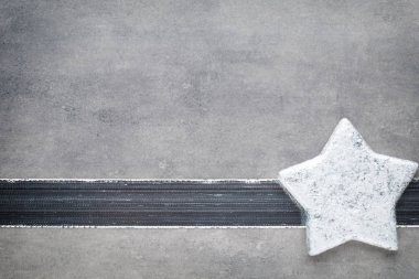 Noel Noel Baba şapkası yıldız. Noel desen. Üzerinde arka plan 