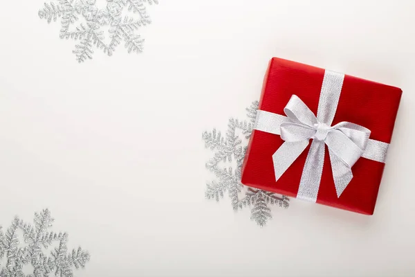 Рождественское Знамя Предпосылки Контекст Xmas Design Realistic Gifts Box Glitter — стоковое фото