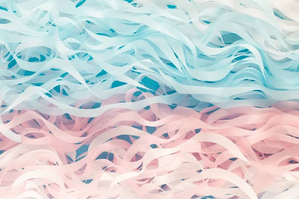 Abstract Pink Blue White Ribbon Background — Stock Photo, Image