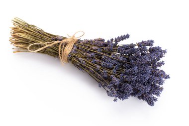 Lavanta ve turuncu doğal kozmetik ürünleri, beyaz arka planda ev yapımı spa için limon..