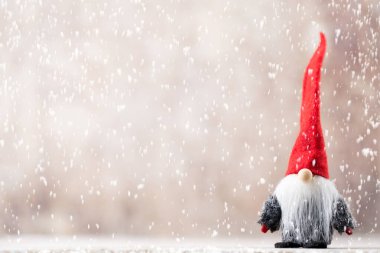 Noel tebrik kartı. Noel cücesi geçmişi. Noel sembolü. 