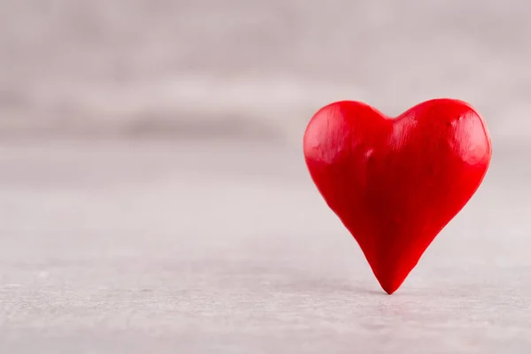 Valentines Den Pozadí Červenými Srdci Velké Karty — Stock fotografie