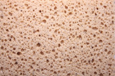 yakın çekim bej sünger doku