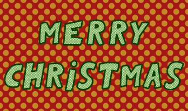 Merry christmas vektör