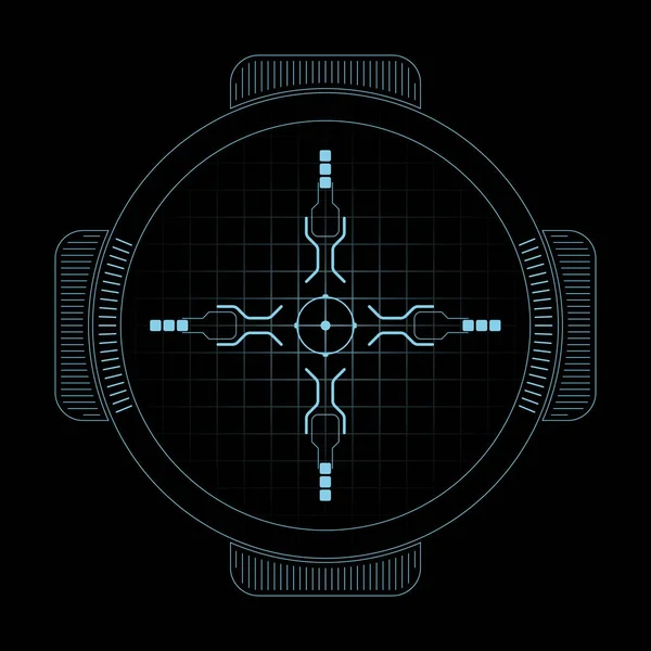 Conception de la cible HUD Vecteur En Vente