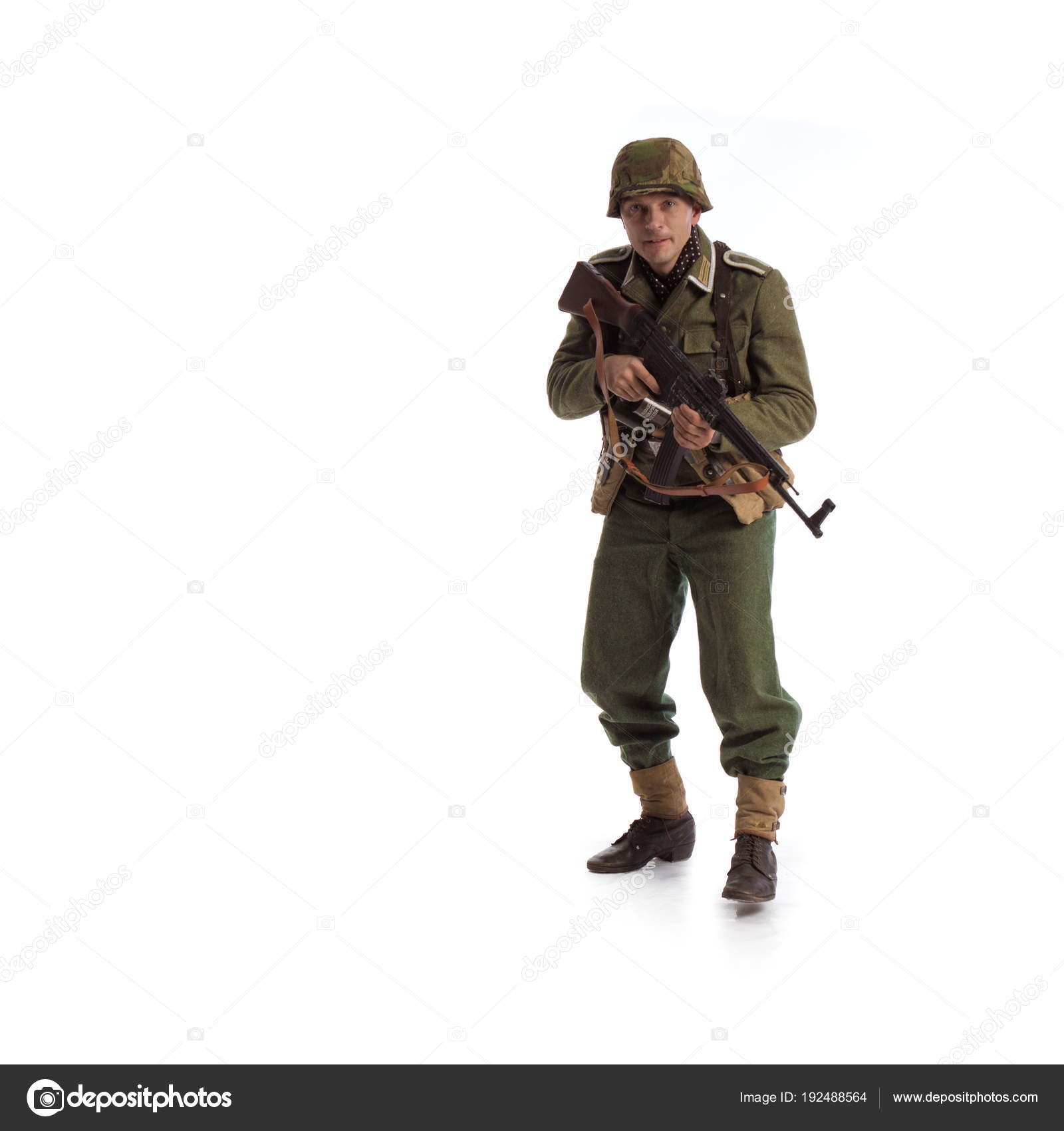 Man - machine gun Man - machine gun