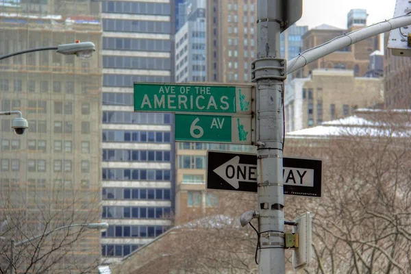 Avenue Amerika — Stok fotoğraf