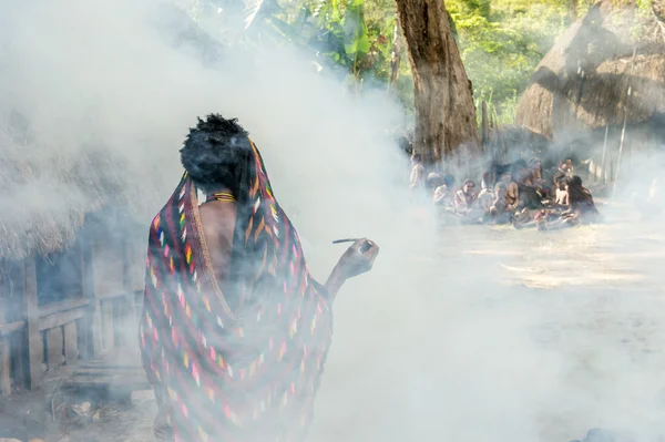 Dugum Dani tribe people — Stock Photo, Image