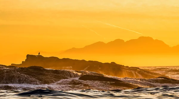 Paisagem de nascer do sol do mar — Fotografia de Stock