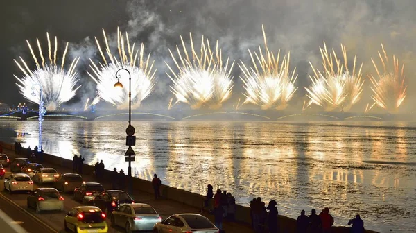 Noel atmosferi, St. Petersburg — Stok fotoğraf