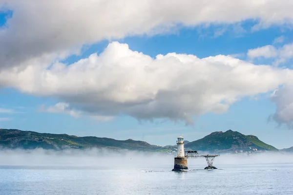Roman Rock Lighthouse w False Bay — Zdjęcie stockowe