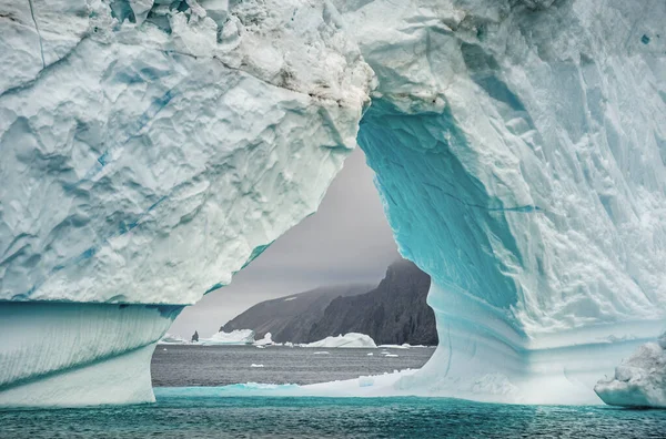 Des Icebergs Dans Océan Disko Bay Ouest Groenland — Photo