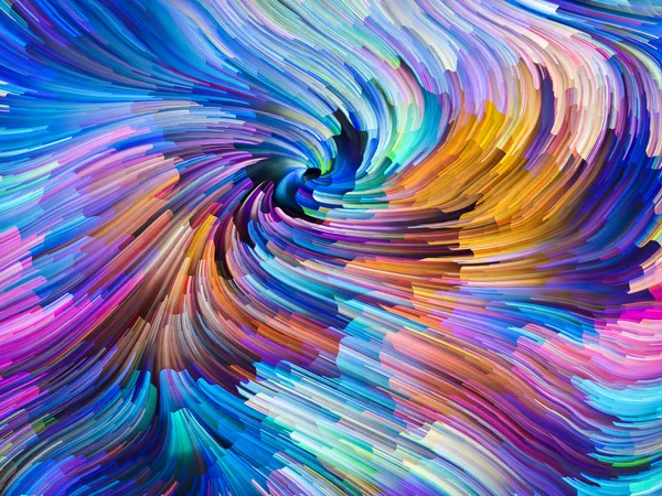 Elegância do movimento de cores — Fotografia de Stock