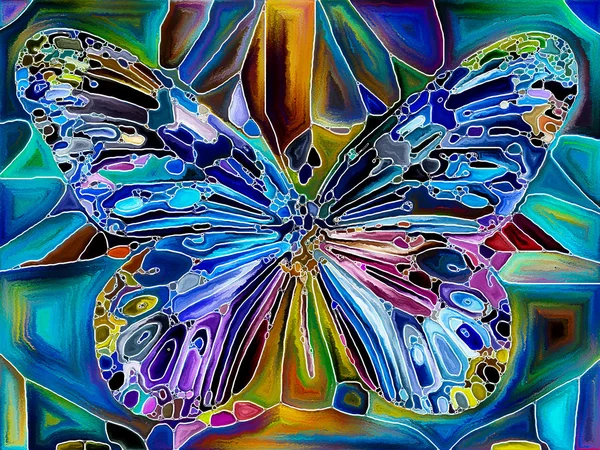 Kelebek renk arka plan