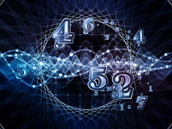 Propagation of Numbers — Stock Photo, Image