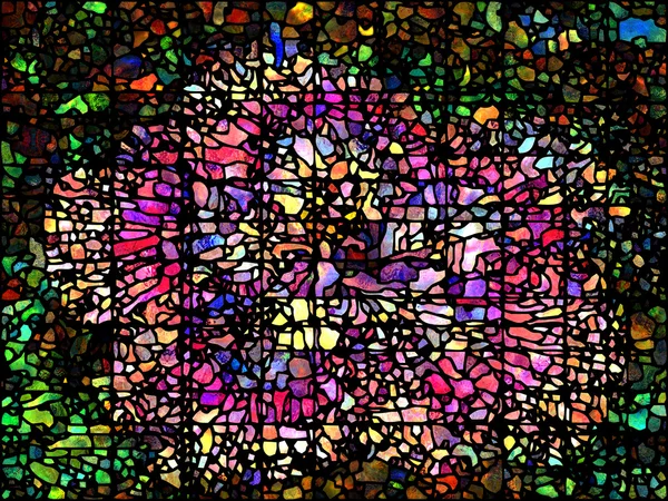 Digital Stained Glass — Stock Photo, Image