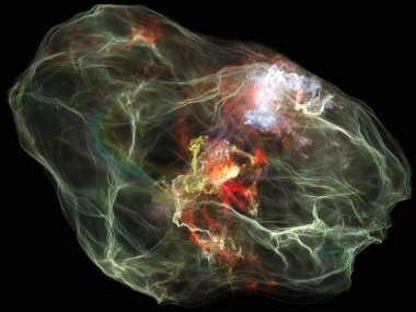 Parlayan imkansız arka plan