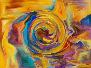 Renkli parçalanma arka plan