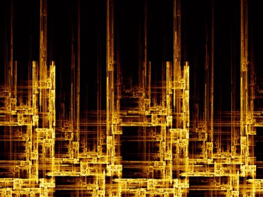 Fraktal yapısı arka plan