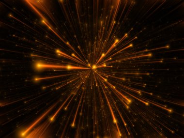 fraktal patlama arka plan