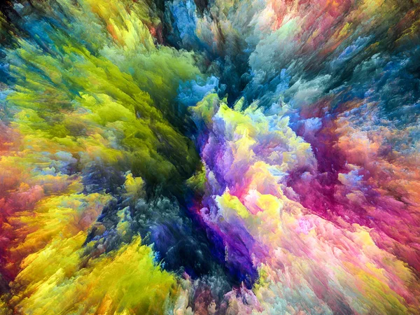 Pintura Explosão fundo — Fotografia de Stock