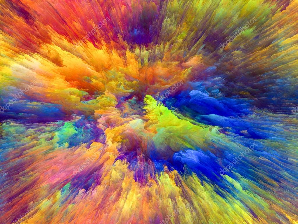 Download Pintura Explosão fundo — Fotografias de Stock © agsandrew #127802782