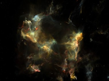Conceptual Cosmos background clipart