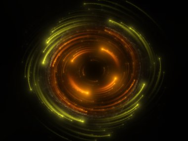 fraktal patlama arka plan