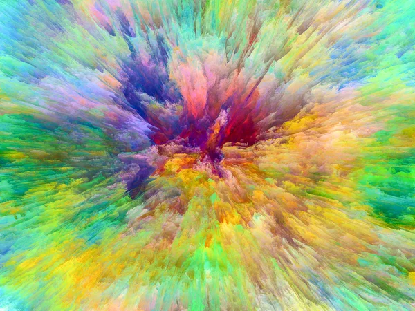 Färg Explosion bakgrund — Stockfoto