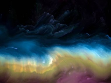 Surf yukarıda fırtına arka plan