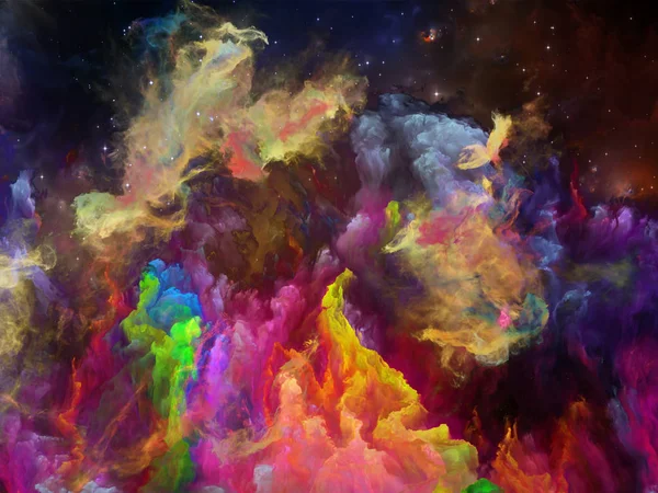 Realms of Space Nebula — Stock Photo, Image